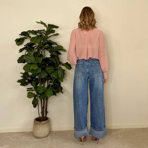 Jeans wide leg normal