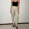 Pantalone a sigaretta con brillantini