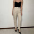 Pantalone a sigaretta con brillantini