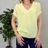 T-shirt in filo di cotone