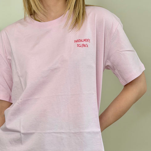 T-shirt Parzialmente sclerata