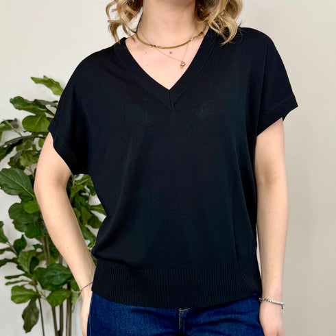 T-shirt in filo di cotone