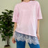 T-shirt con pizzo