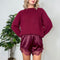 Shorts in pizzo