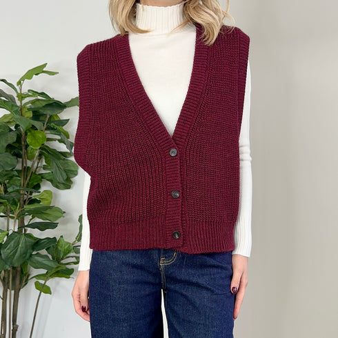 Gilet in maglia