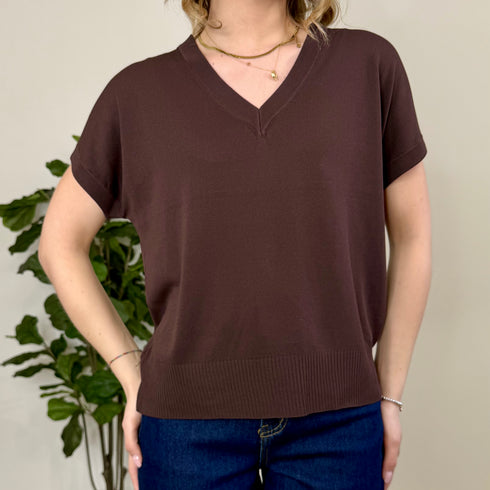 T-shirt in filo di cotone