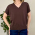T-shirt in filo di cotone