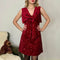 Abito Fiocco Rosso