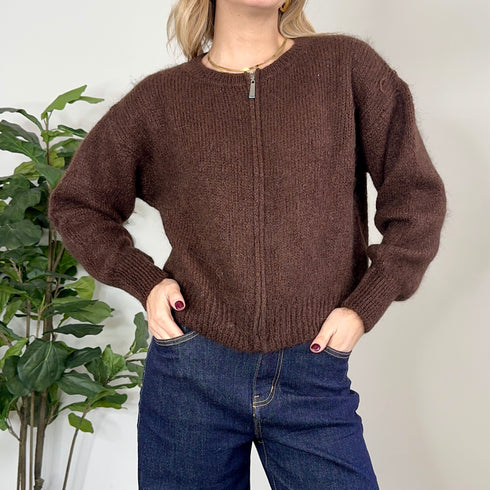 Pullover con zip