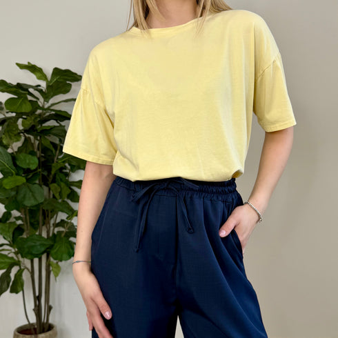 T-shirt cotone naturale