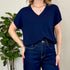 T-shirt in filo di cotone