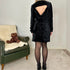 Abito Velvet Black