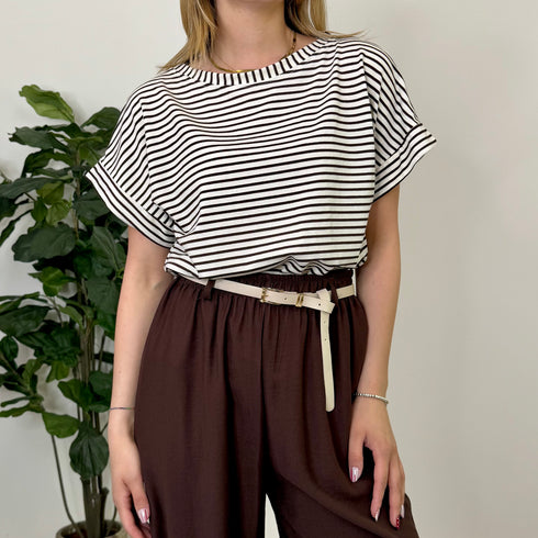 T-shirt a righe
