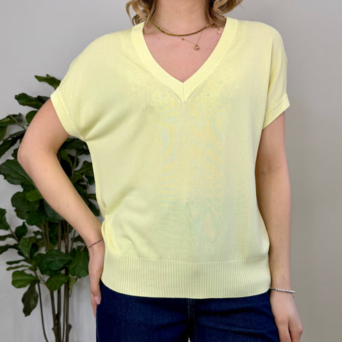 T-shirt in filo di cotone