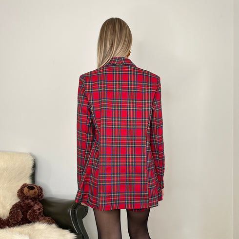 Giacca Tartan
