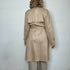 Trench in camoscio
