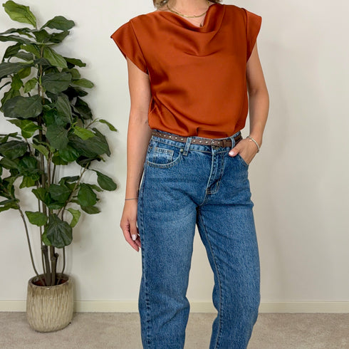 Jeans regular mom fit