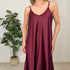 Abito basic satin