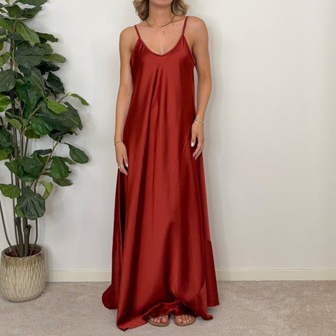 Abito basic satin