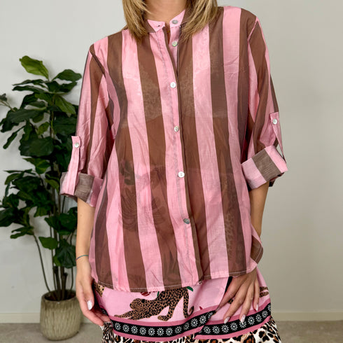 Camicia a righe