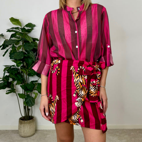 Camicia a righe