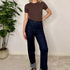 Jeans con risvolto