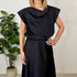 Blusa con drappeggio