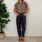 Jeans regular mom fit grey