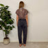 Jeans regular mom fit grey