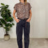 Jeans regular mom fit grey
