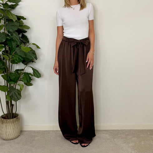 Pantalone essential satin