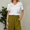 T-shirt simil silk