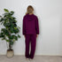 Coordinato in cotone garzato