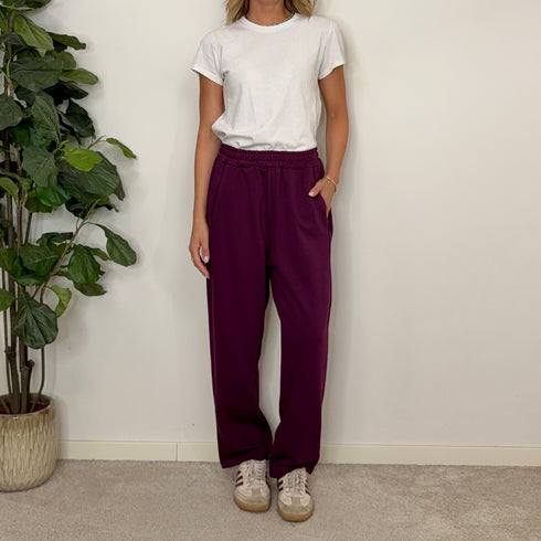 Coordinato in cotone garzato