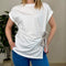 T-shirt con nodo