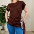 T-shirt con nodo