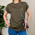 T-shirt con nodo