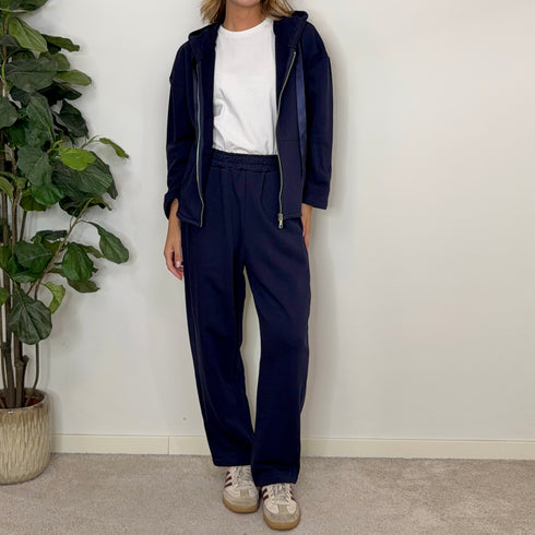 Coordinato in cotone garzato