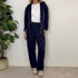 Coordinato in cotone garzato