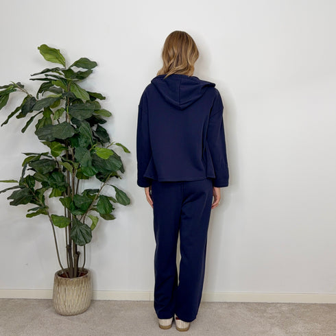 Coordinato in cotone garzato
