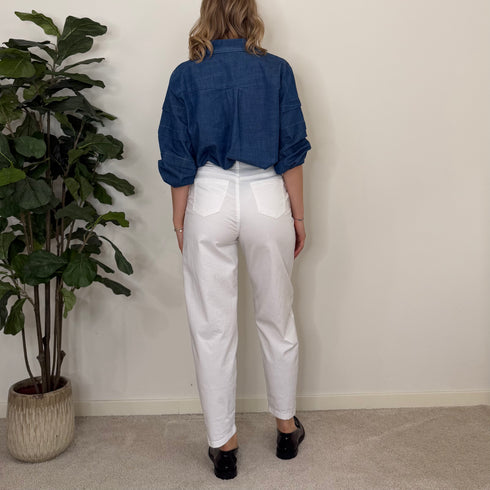 Pantalone Chino Bianco