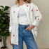 Camicia Cuori ricamati