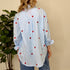 Camicia Cuori ricamati