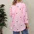 Camicia Cuori ricamati