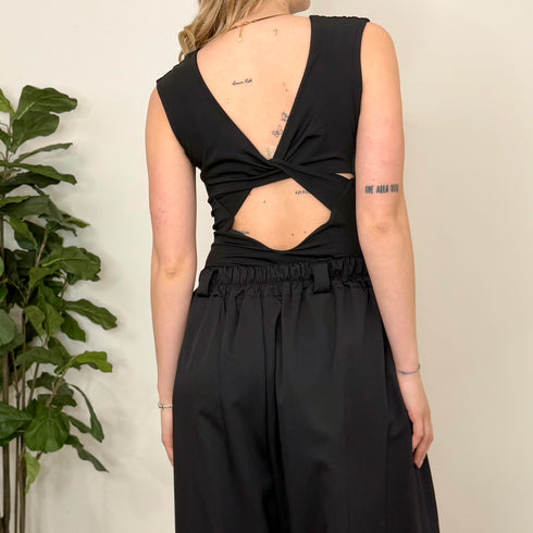 Body con nodo sul retro
