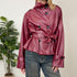 Trench corto in ecopelle