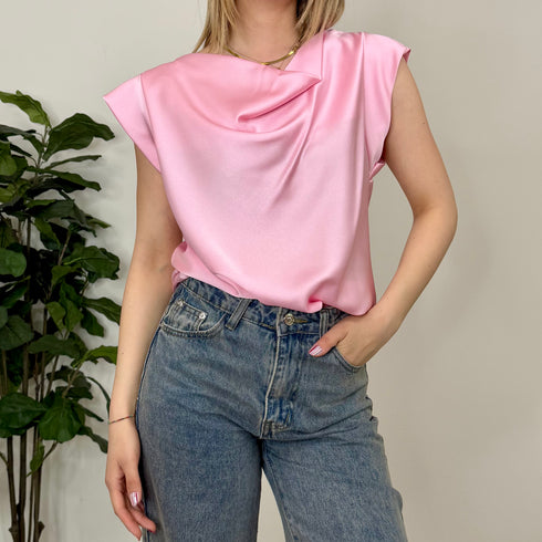 Blusa Drappeggiato