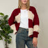CARDIGAN OVERSIZE A RIGHE