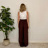 Pantalone effetto groffato