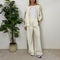 COORDINATO IN NEOPRENE A RIGHE